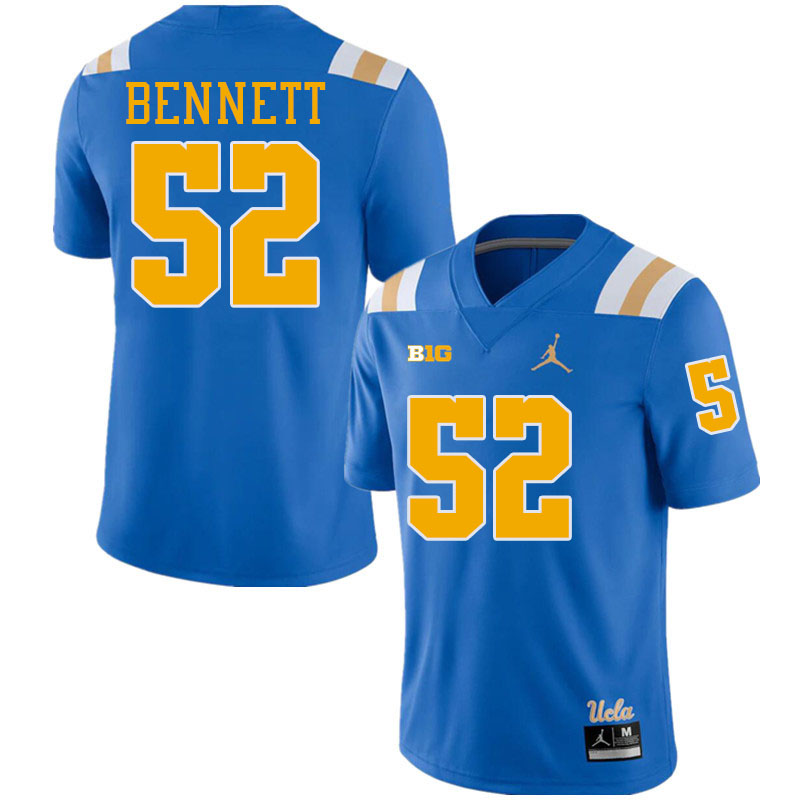 Kechaun Bennett UCLA Jersey,UCLA Bruins #52 Kechaun Bennett Jersey Youth College Football Uniforms-R